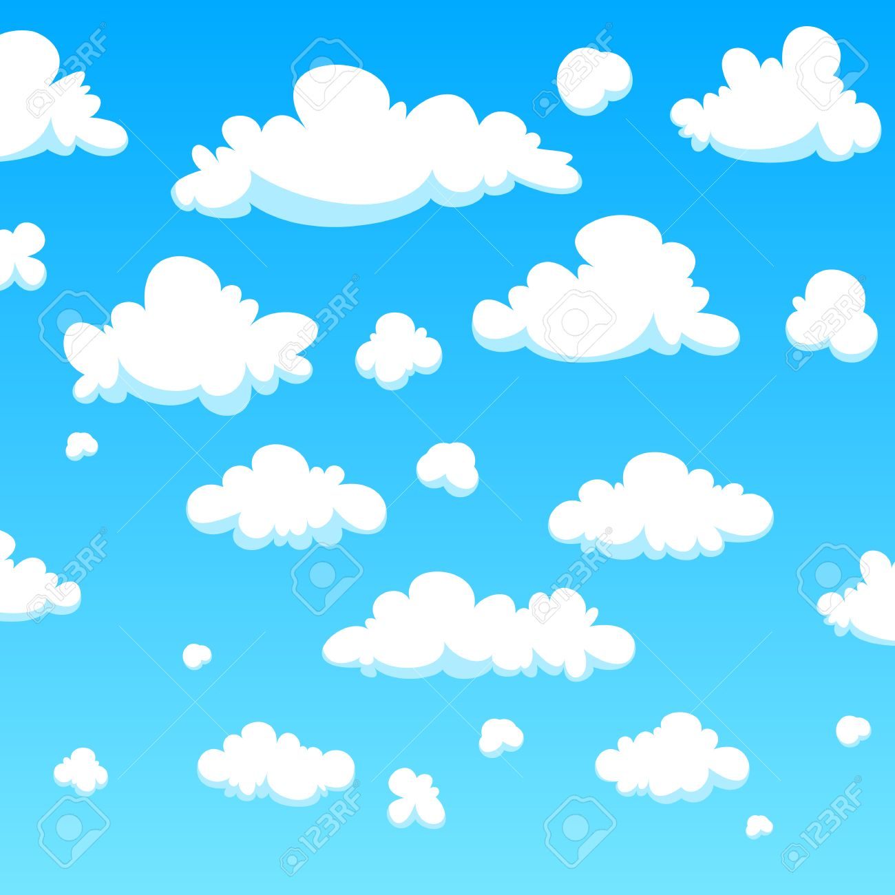 31071203-Wei-Comic-Wolken-Hintergrund-Lizenzfreie-Bilder -